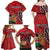 Personalized Kenya Coat Of Arms Family Matching Off Shoulder Maxi Dress and Hawaiian Shirt Ethnic Seamless Pattern