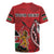 Personalized Kenya Coat Of Arms Rugby Jersey Ethnic Seamless Pattern