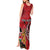 Personalized Kenya Coat Of Arms Tank Maxi Dress Ethnic Seamless Pattern