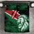 Kenya Lion Head Bedding Set Flag Style