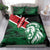 Kenya Lion Head Bedding Set Flag Style