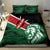 Kenya Lion Head Bedding Set Flag Style