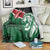 Kenya Lion Head Blanket Flag Style