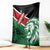 Kenya Lion Head Blanket Flag Style