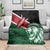 Kenya Lion Head Blanket Flag Style