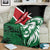 Kenya Lion Head Blanket Flag Style