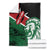 Kenya Lion Head Blanket Flag Style