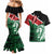 Kenya Lion Head Couples Matching Mermaid Dress and Hawaiian Shirt Flag Style