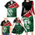 Kenya Lion Head Family Matching Long Sleeve Bodycon Dress and Hawaiian Shirt Flag Style