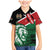 Kenya Lion Head Family Matching Mermaid Dress and Hawaiian Shirt Flag Style