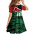 Kenya Lion Head Family Matching Off Shoulder Maxi Dress and Hawaiian Shirt Flag Style