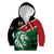 Kenya Lion Head Kid Hoodie Flag Style