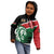 Kenya Lion Head Kid Hoodie Flag Style