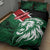 Kenya Lion Head Quilt Bed Set Flag Style