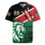 Kenya Lion Head Rugby Jersey Flag Style