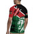 Kenya Lion Head Rugby Jersey Flag Style