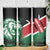 Kenya Lion Head Skinny Tumbler Flag Style