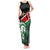 Kenya Lion Head Tank Maxi Dress Flag Style