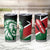 Kenya Lion Head Tumbler Cup Flag Style