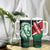 Kenya Lion Head Tumbler With Handle Flag Style