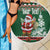 Personalized Kenya Christmas Beach Blanket African Santa Claus - Heri ya Krismasi - Wonder Print Shop