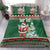 Personalized Kenya Christmas Bedding Set African Santa Claus - Heri ya Krismasi - Wonder Print Shop