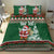 Personalized Kenya Christmas Bedding Set African Santa Claus - Heri ya Krismasi - Wonder Print Shop