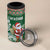 Personalized Kenya Christmas 4 in 1 Can Cooler Tumbler African Santa Claus - Heri ya Krismasi - Wonder Print Shop