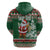 Personalized Kenya Christmas Hoodie African Santa Claus - Heri ya Krismasi - Wonder Print Shop