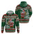 Personalized Kenya Christmas Hoodie African Santa Claus - Heri ya Krismasi - Wonder Print Shop