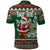 Personalized Kenya Christmas Polo Shirt African Santa Claus - Heri ya Krismasi - Wonder Print Shop