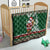 Personalized Kenya Christmas Quilt African Santa Claus - Heri ya Krismasi - Wonder Print Shop