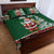 Personalized Kenya Christmas Quilt Bed Set African Santa Claus - Heri ya Krismasi - Wonder Print Shop