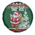 Personalized Kenya Christmas Spare Tire Cover African Santa Claus - Heri ya Krismasi - Wonder Print Shop