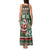 Personalized Kenya Christmas Tank Maxi Dress African Santa Claus - Heri ya Krismasi - Wonder Print Shop