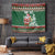 Personalized Kenya Christmas Tapestry African Santa Claus - Heri ya Krismasi