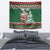 Personalized Kenya Christmas Tapestry African Santa Claus - Heri ya Krismasi