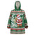 Personalized Kenya Christmas Wearable Blanket Hoodie African Santa Claus - Heri ya Krismasi - Wonder Print Shop