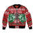 Kenya Christmas Lion Bomber Jacket Heri ya Krismasi - Wewe pia - Wonder Print Shop