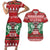 Kenya Christmas Lion Couples Matching Short Sleeve Bodycon Dress and Hawaiian Shirt Heri ya Krismasi - Wewe pia - Wonder Print Shop