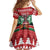 Kenya Christmas Lion Family Matching Off The Shoulder Long Sleeve Dress and Hawaiian Shirt Heri ya Krismasi - Wewe pia - Wonder Print Shop
