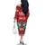 Kenya Christmas Lion Family Matching Off The Shoulder Long Sleeve Dress and Hawaiian Shirt Heri ya Krismasi - Wewe pia - Wonder Print Shop