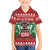 Kenya Christmas Lion Family Matching Off The Shoulder Long Sleeve Dress and Hawaiian Shirt Heri ya Krismasi - Wewe pia - Wonder Print Shop