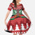 Kenya Christmas Lion Kid Short Sleeve Dress Heri ya Krismasi - Wewe pia - Wonder Print Shop