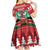 Kenya Christmas Lion Kid Short Sleeve Dress Heri ya Krismasi - Wewe pia - Wonder Print Shop