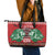 Kenya Christmas Lion Leather Tote Bag Heri ya Krismasi - Wewe pia - Wonder Print Shop