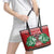 Kenya Christmas Lion Leather Tote Bag Heri ya Krismasi - Wewe pia - Wonder Print Shop