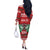 Kenya Christmas Lion Off The Shoulder Long Sleeve Dress Heri ya Krismasi - Wewe pia - Wonder Print Shop