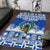 El Salvador Christmas Area Rug The Torogoz Cartoon With Coat Of Arms - Wonder Print Shop