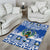 El Salvador Christmas Area Rug The Torogoz Cartoon With Coat Of Arms - Wonder Print Shop